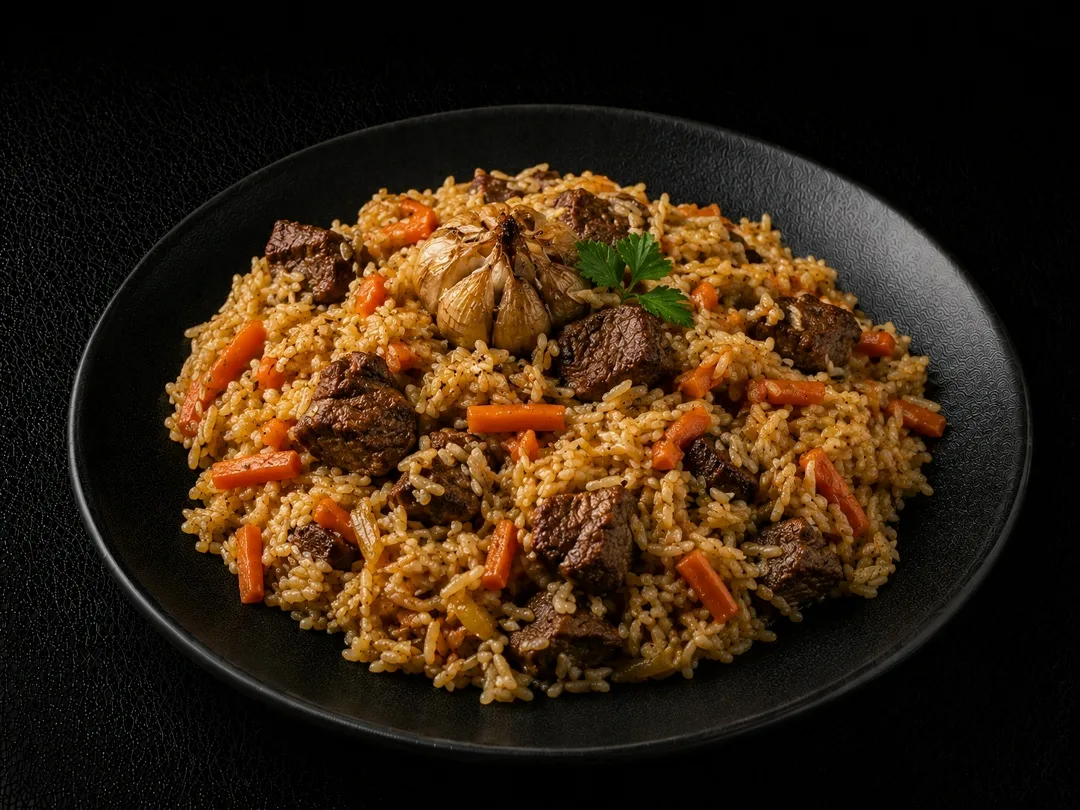Плов из говядины